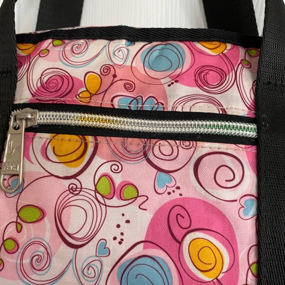 Zeca Pink Dot Design Lunch Bag - Picture 3 of 6
